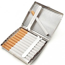 Winjet Μεταλλική ταμπακιέρα silver 800930