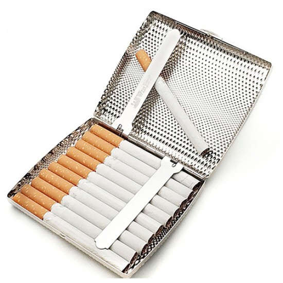 Winjet Μεταλλική ταμπακιέρα silver 800930