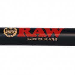 RAW Aluminium Tube Black Μαύρο - Αποθηκευτικός Σωλήνας Αλουμινίου
