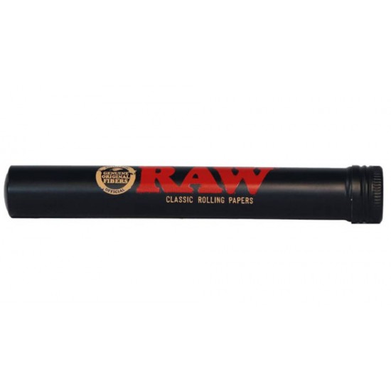 RAW Aluminium Tube Black Μαύρο - Αποθηκευτικός Σωλήνας Αλουμινίου