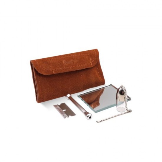 Olympus Sniff Set With Mirror Μαύρο