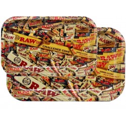  RAW MIX METAL ROLLING TRAY MIXED PRODUCTS 13336) ΔΙΣΚΟΣ ΓΙΑ ΣΤΡΙΦΤΟ