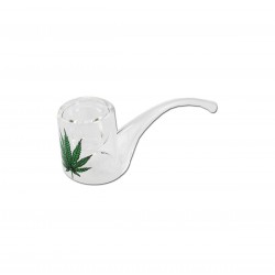 Black Leaf® Γυάλινη Πίπα Kinked