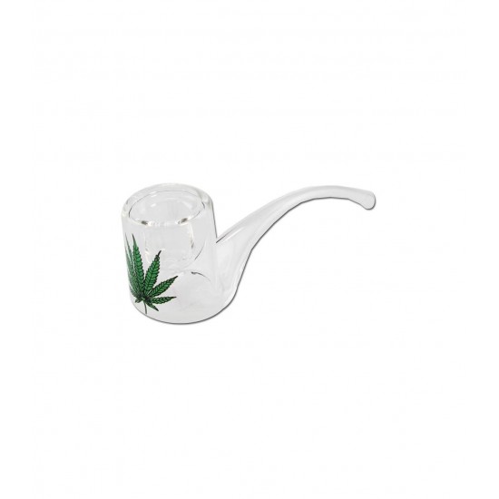 Black Leaf® Γυάλινη Πίπα Kinked