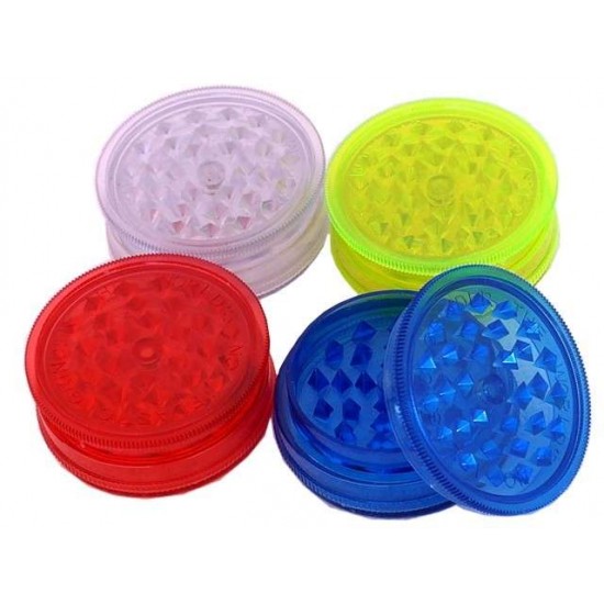 Τρίφτης καπνού BUDDY CLEAR PLASTIC GRINDER 60mm 