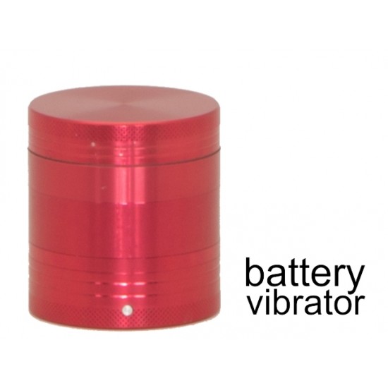 Τρίφτης καπνού CONEY CO-Vibra Grinder 53mm Red (4 parts) 8179