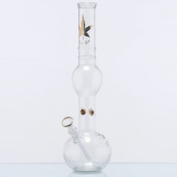 Γυάλινο Μπονγκ GOLD LINE GLASS ICE BONG 39cm