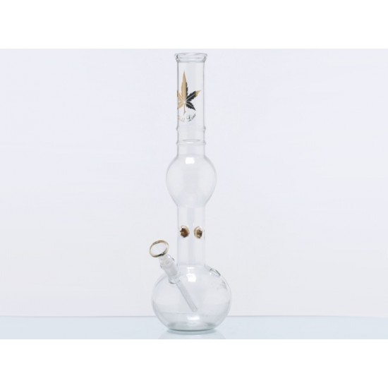 Γυάλινο Μπονγκ GOLD LINE GLASS ICE BONG 39cm