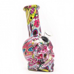 Γυάλινο Bong ATOMIC-Glassbong 15cm La Catrina