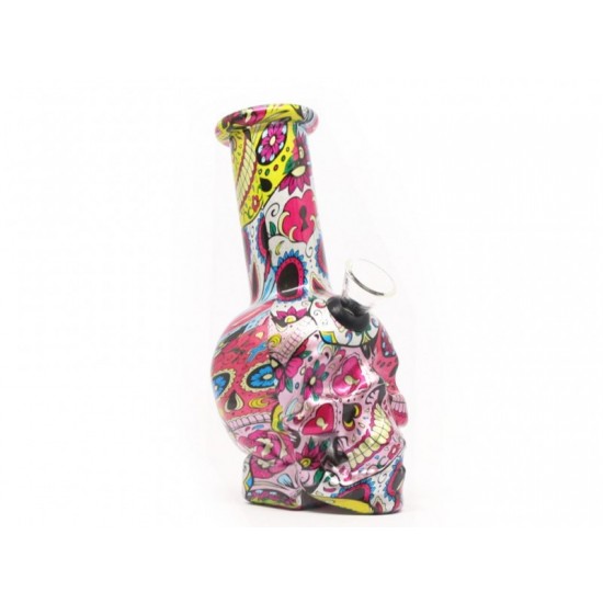 Γυάλινο Bong ATOMIC-Glassbong 15cm La Catrina