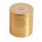 Amsterdam Leaf Grinder 4part 30mm Gold