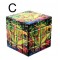 ATOMIC Metal Grinder Cube Leaf II 4 Parts 60mm black