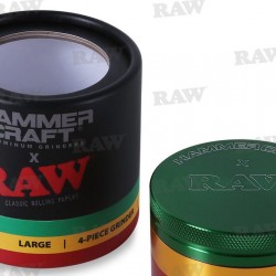 Hammercraft RAW® Κόκκινο Grinder Αλουμινίου Large
