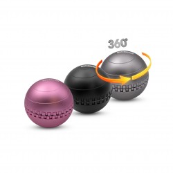  OLYMPUS® Grinder Τρίφτης Καπνού Αλουμινίου Spin 4μέρη 63mm Mαύρο