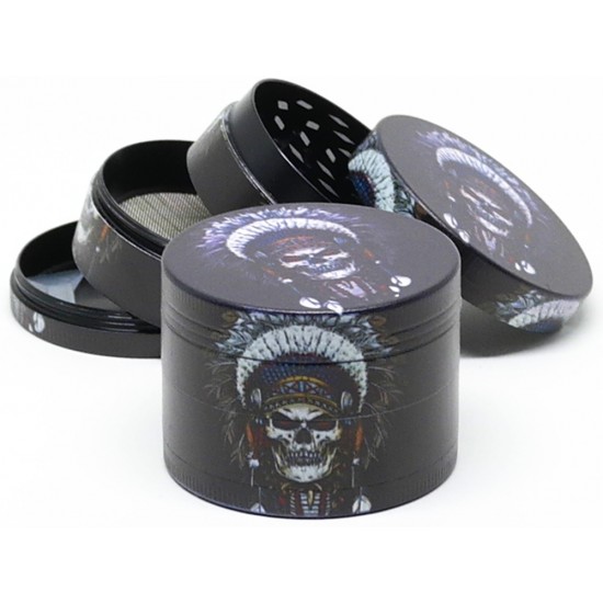  Τρίφτης καπνού MADO MULTI SKULL 50mm 4 parts 661-2187 F