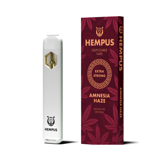 Hempus Amnesia Haze Disposable Vape Box & Pen