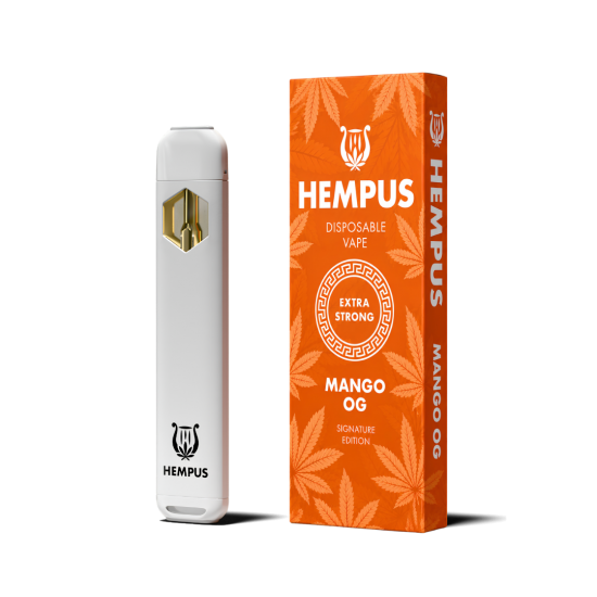 Hempus Mango OG Disposable Vape Box & Pen