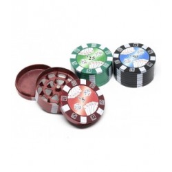 Τρίφτης καπνού MADO POKER METAL Κόκκινο