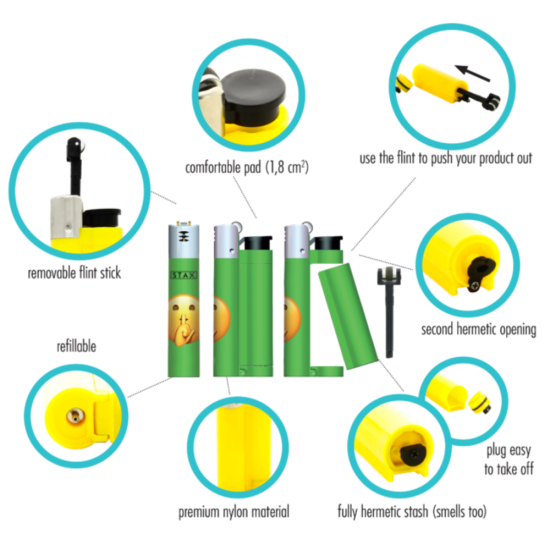 Staxx Lighter - Multiple Colors