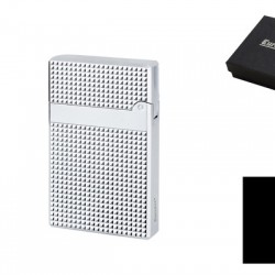 EUROJET - Single Jet Flame Lighter in Silver Color
