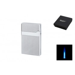 EUROJET - Single Jet Flame Lighter in Silver Color