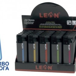 Αναπτήρες Leon Αντιανεμικοί JETFLAME STYLE BLACK