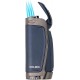 Colibri E3 Triple Jet Butane Flame Lighter Navy
