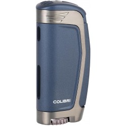Colibri E3 Triple Jet Butane Flame Lighter Navy