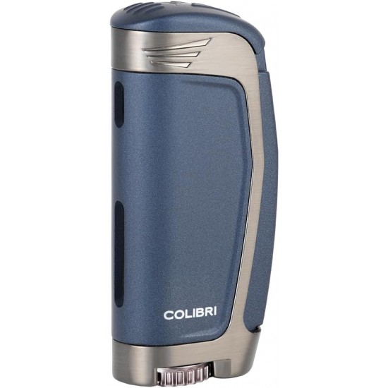 Colibri E3 Triple Jet Butane Flame Lighter Navy