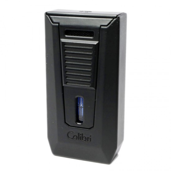 Colibri Slide Double Jet Lighter Black