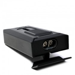 Colibri Slide Double Jet Lighter Black