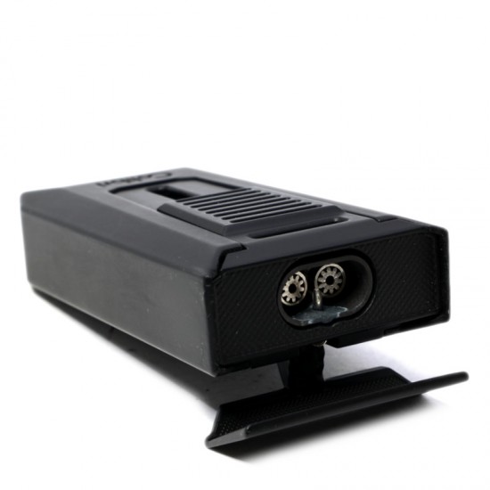Colibri Slide Double Jet Lighter Black