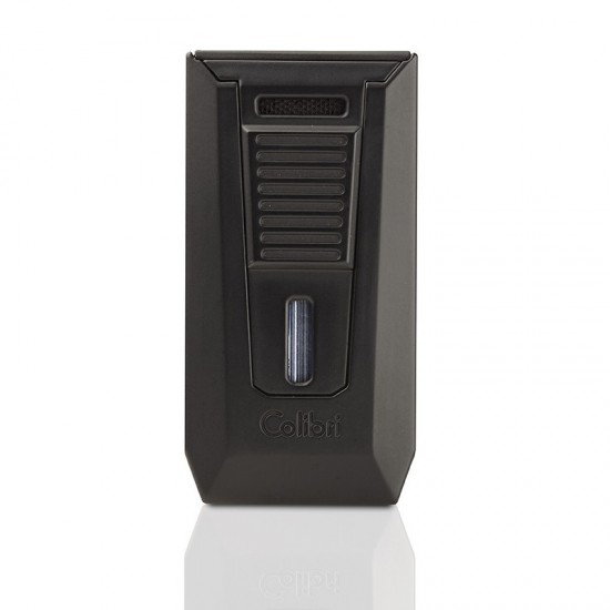 Colibri Slide Double Jet Lighter Black