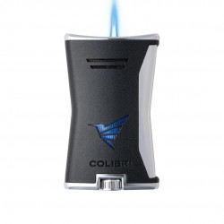 Colibri Αναπτήρας Αντιανεμικός με Φλόγα Τύπου Jet σε Μαύρο χρώμα LI225T2