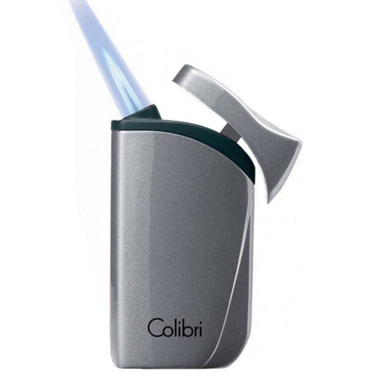 COLIBRI Falcon Jet Lighter Metallic Charcoal LI310T11