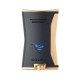 COLIBRI Slim Jet Lighter Black & Gold LI225T3