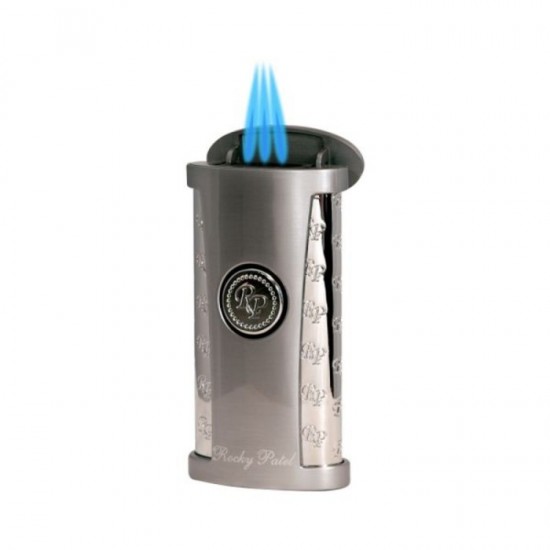 RP-3246890 Rocky Patel OneTouch Αναπτήρας 3xJet Ασημί