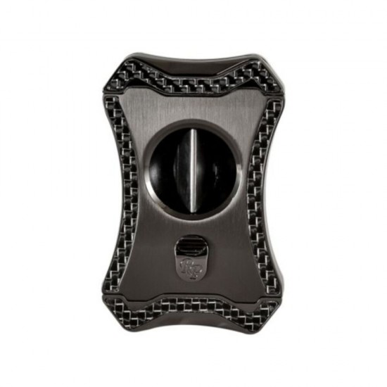 RP-3300014 Πουροκόφτης Viper Rocky Patel V-Cut Carbon Ασημί-Μαύρος-Μπλε 60R