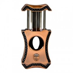 RP-3300018 Πουροκόφτης Viper Rocky Patel V-Cut Carbon Χρυσός-Μαύρος 60R