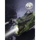 ARC-018-BL double whaterproof Black flashlighter /GG