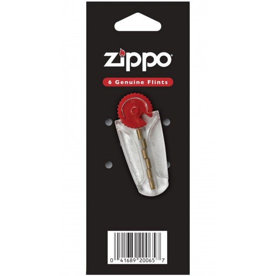 Πέτρες για αναπτήρες Zippo σε συσκευασία blister 6 τεμαχίων