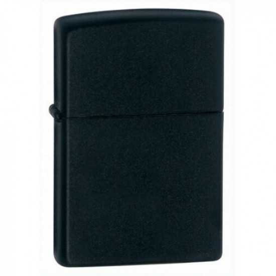 ZIPPO BLACK MATTE 218