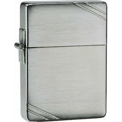ZIPPO Αναπτήρας Λαδιού Αντιανεμικός σε Ασημί χρώμα Replica 1935 1935