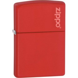 ZIPPO Αναπτήρας Λαδιού Αντιανεμικός Red Matte Classic Logo 233ZL