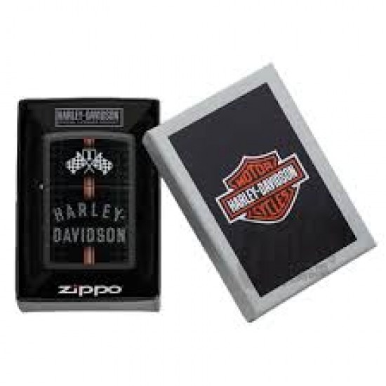 Zippo 48558 Harley Davidson Black