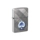 Zippo Αναπτήρας Λαδιού Αντιανεμικός Gleaming Spade Design 46472