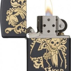 Zippo Αναπτήρας Λαδιού Αντιανεμικός Joker
