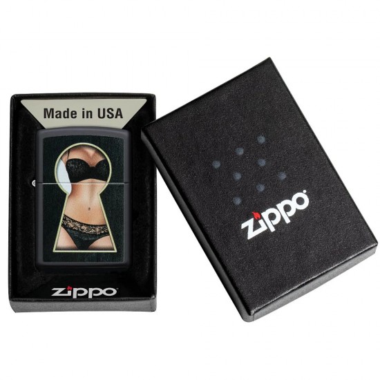 Zippo - Keyhole Suprise Design 