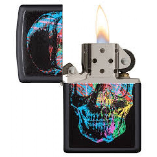 Zippo Colorful Skull