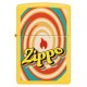 Zippo Swirls Design Sunflower Windproof Pocket Lighter 46570